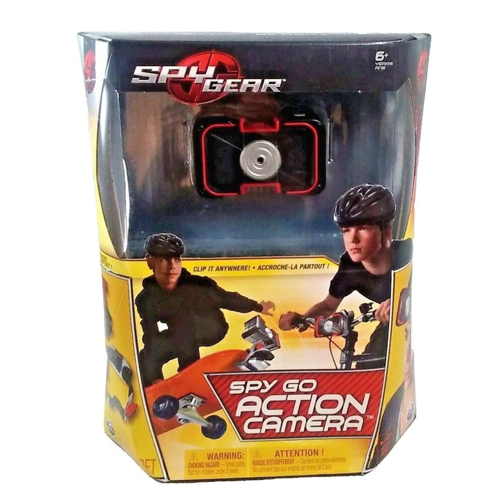Kids Portable Go Action Camera Clips on Anywhere